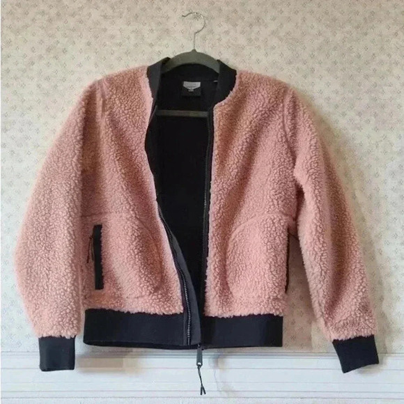 Superdry Women's Storm Easy Bomber Jacket Pink - Picture 1 of 4